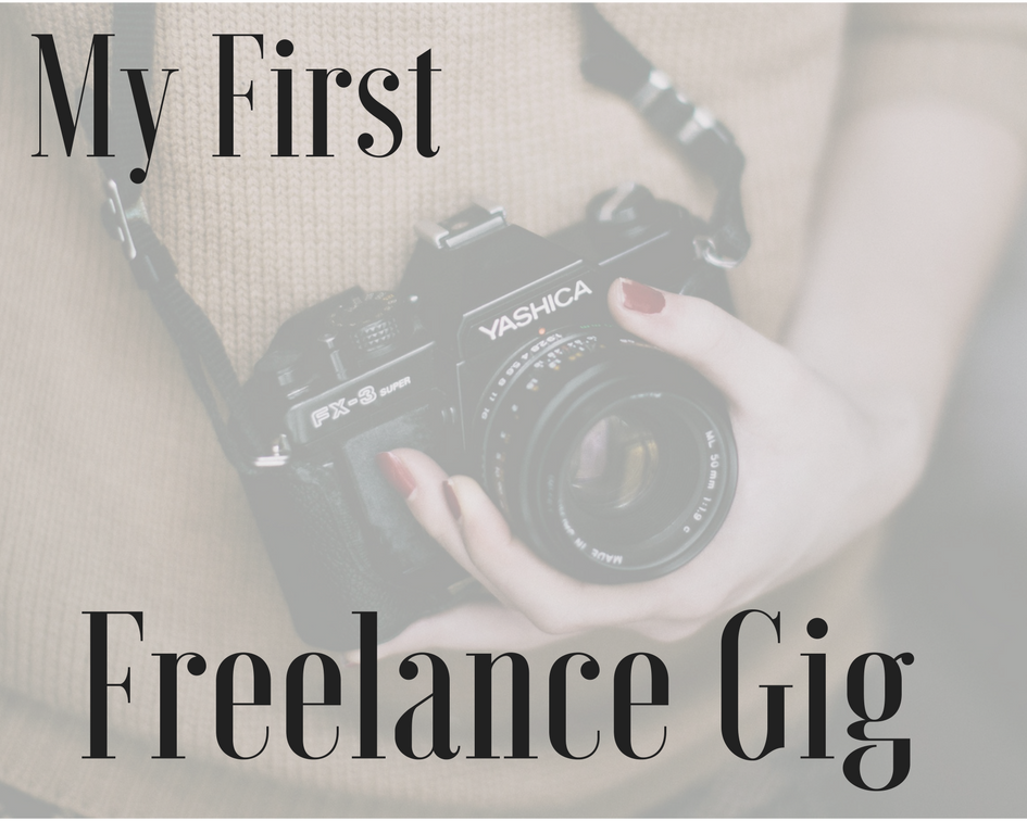 first freelance gig